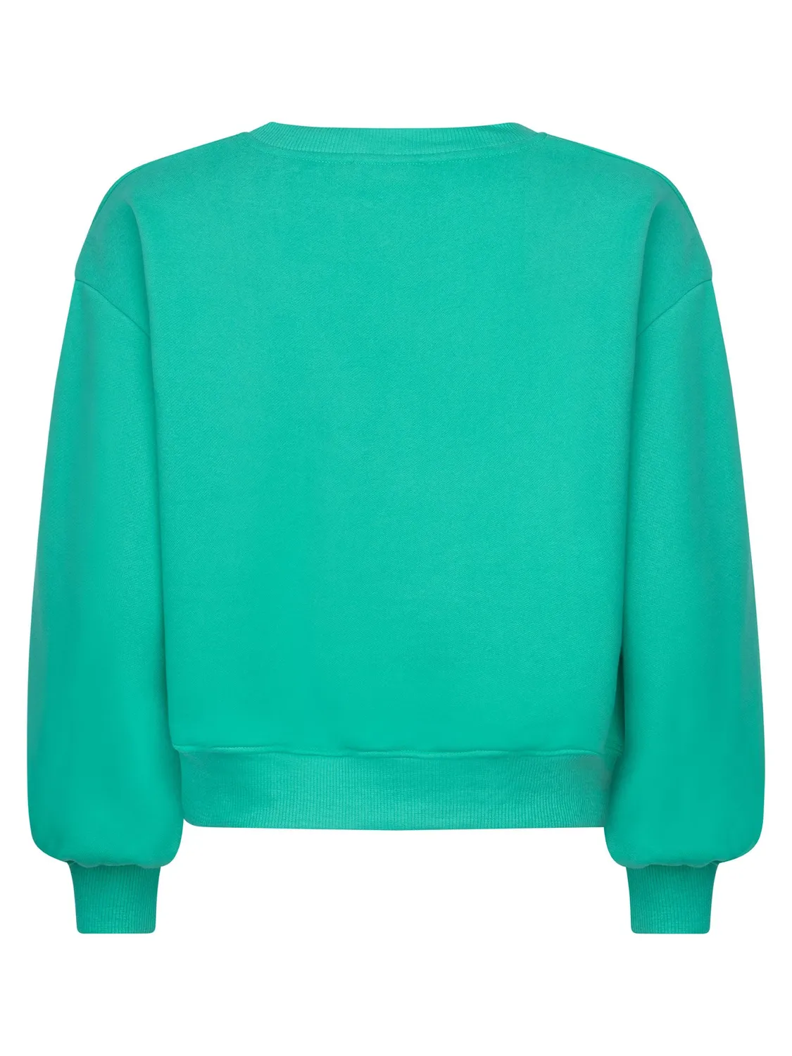 Amiek Tropical sweater trui sea green zachte stof