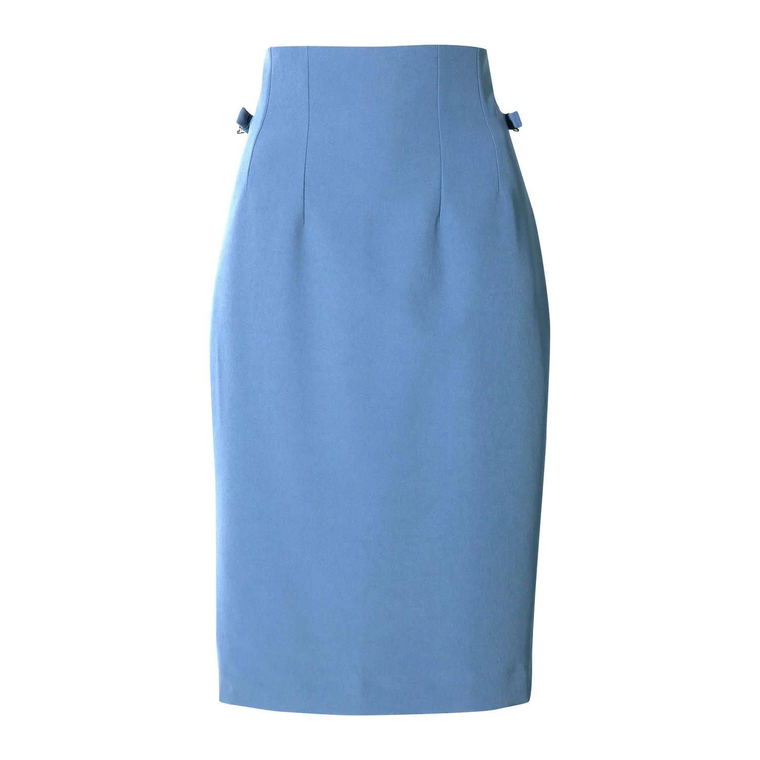 Laboutiek Pencil Skirt kokerrok ocean blue strik
