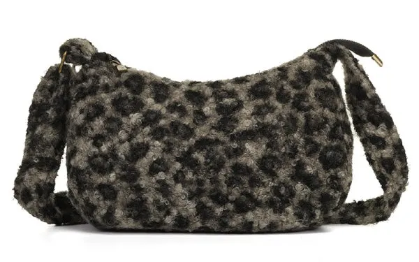 Amiek Vantoux schoudertas black panter teddy