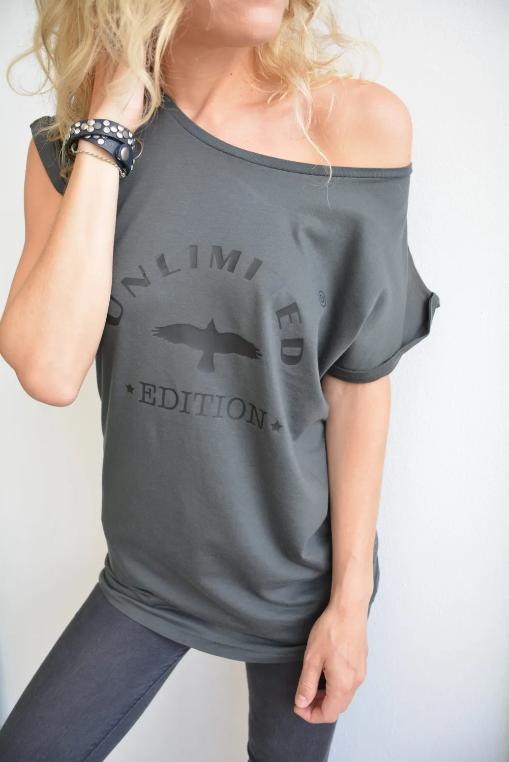 Lovedrunky Unlimited Edition Rolled-off T-shirt groen
