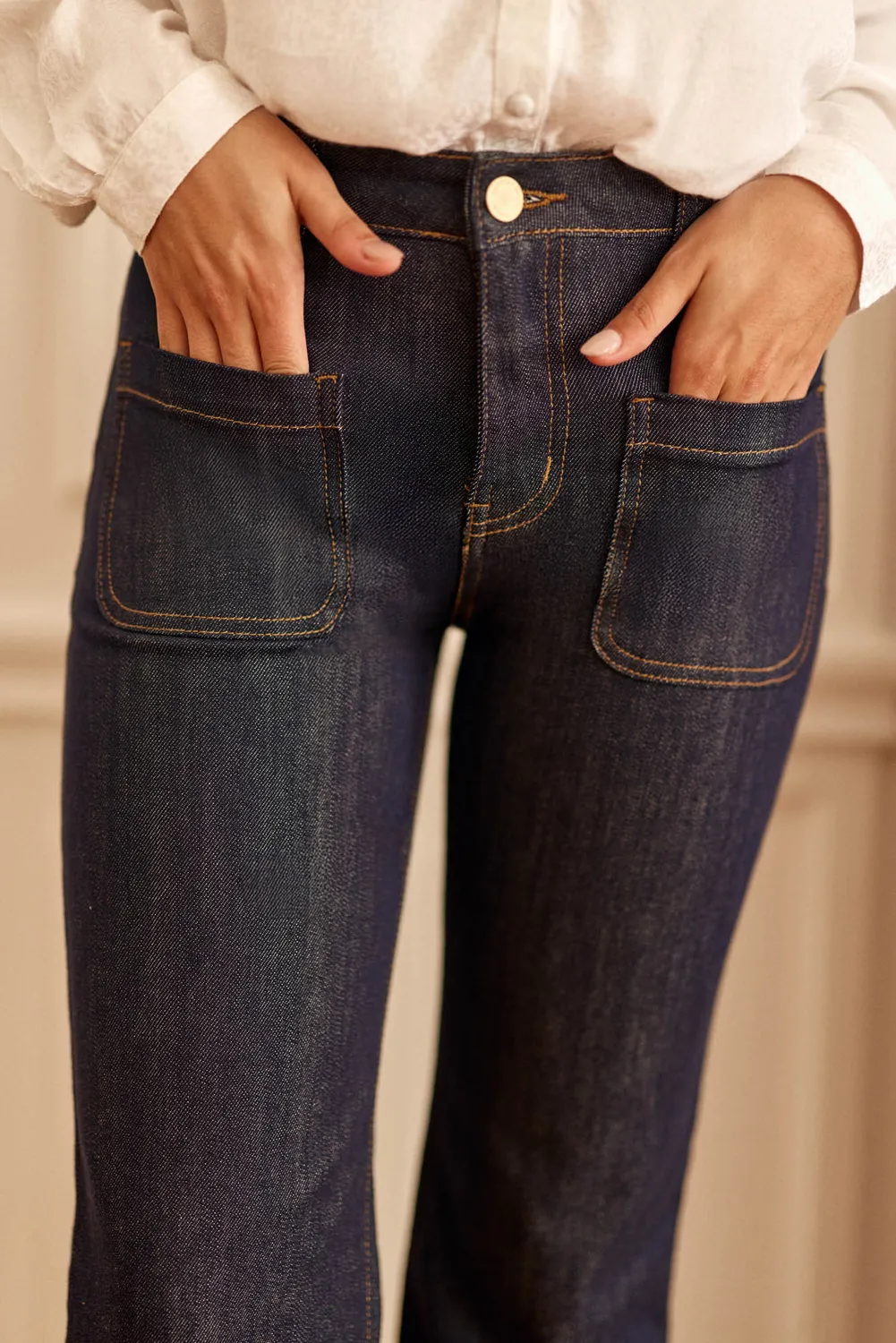 La Petite Etoile Sonny jeans brut flare