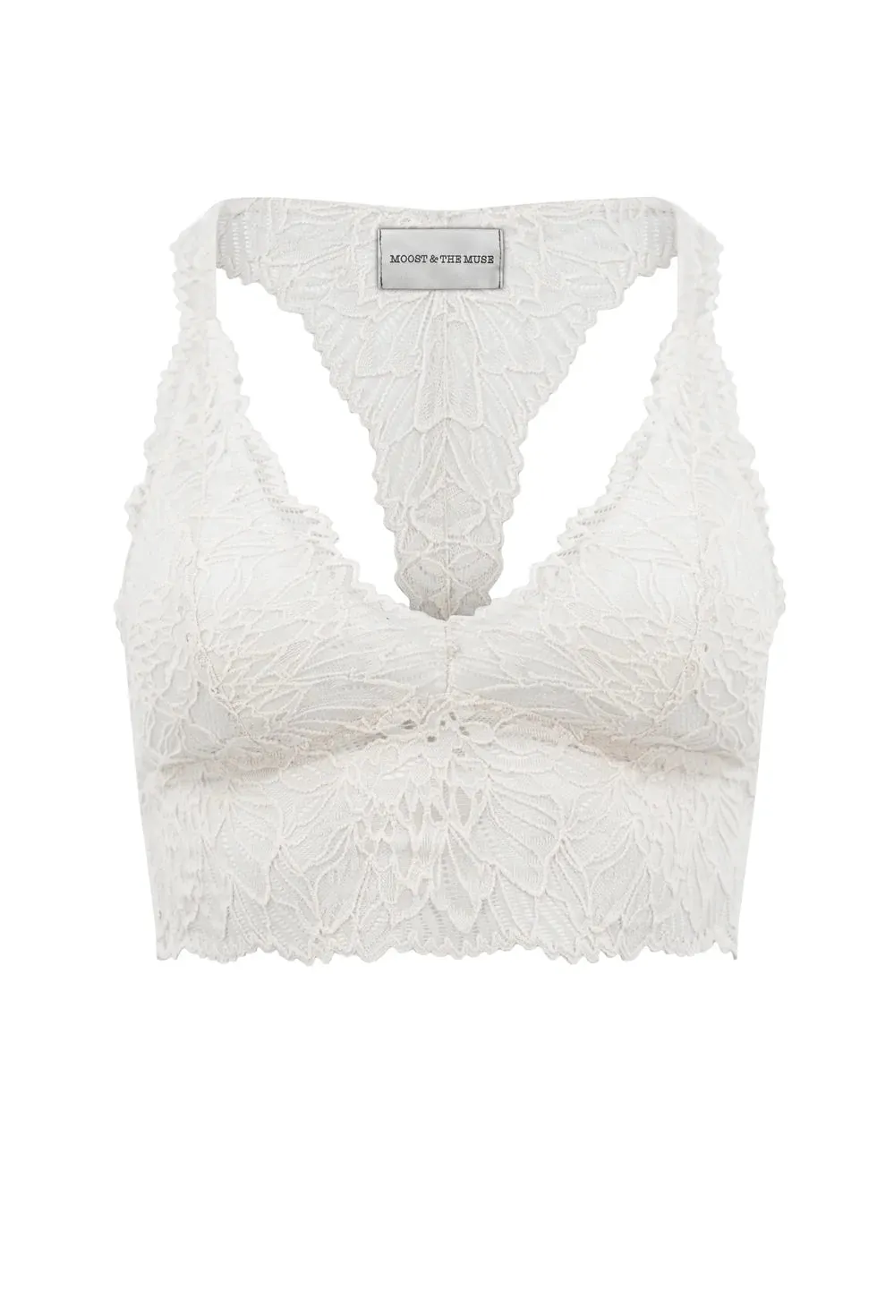 Amiek Lina Bralette wit bralette comfort