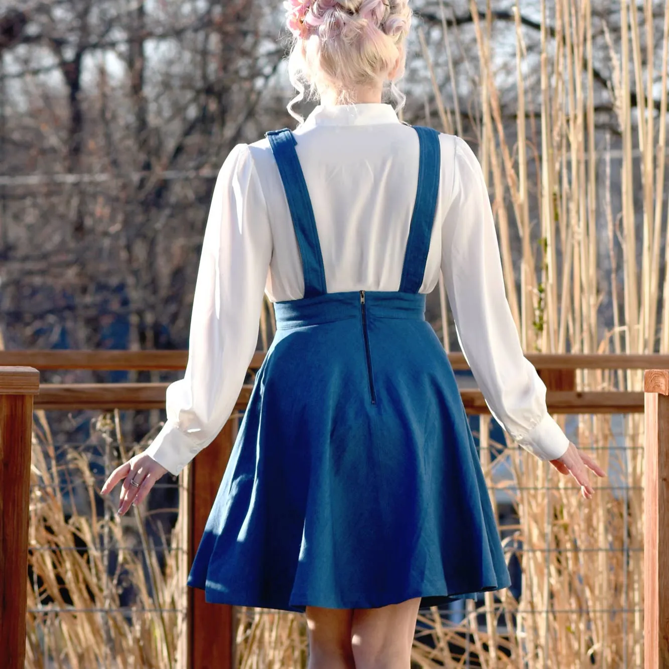 Tatyana Scout Denim jumper blauw spijkerstof