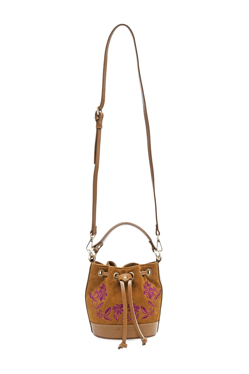 La Petite Etoile Aimmy leren tas camel emmer