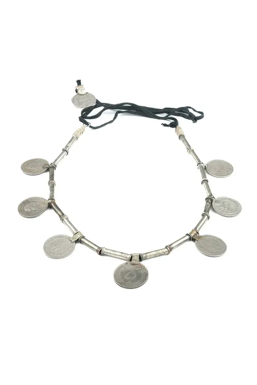 Amiek Ava Belt Short kettingriem zwart messing zilverlaag