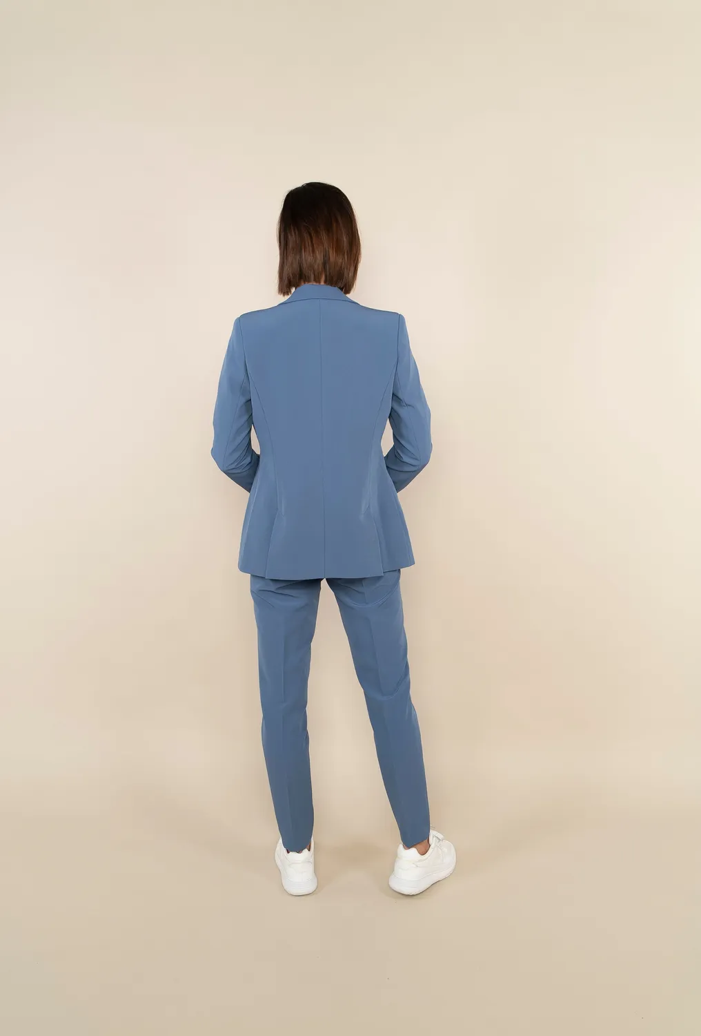 Laboutiek Blazer Long Model ocean blue travel
