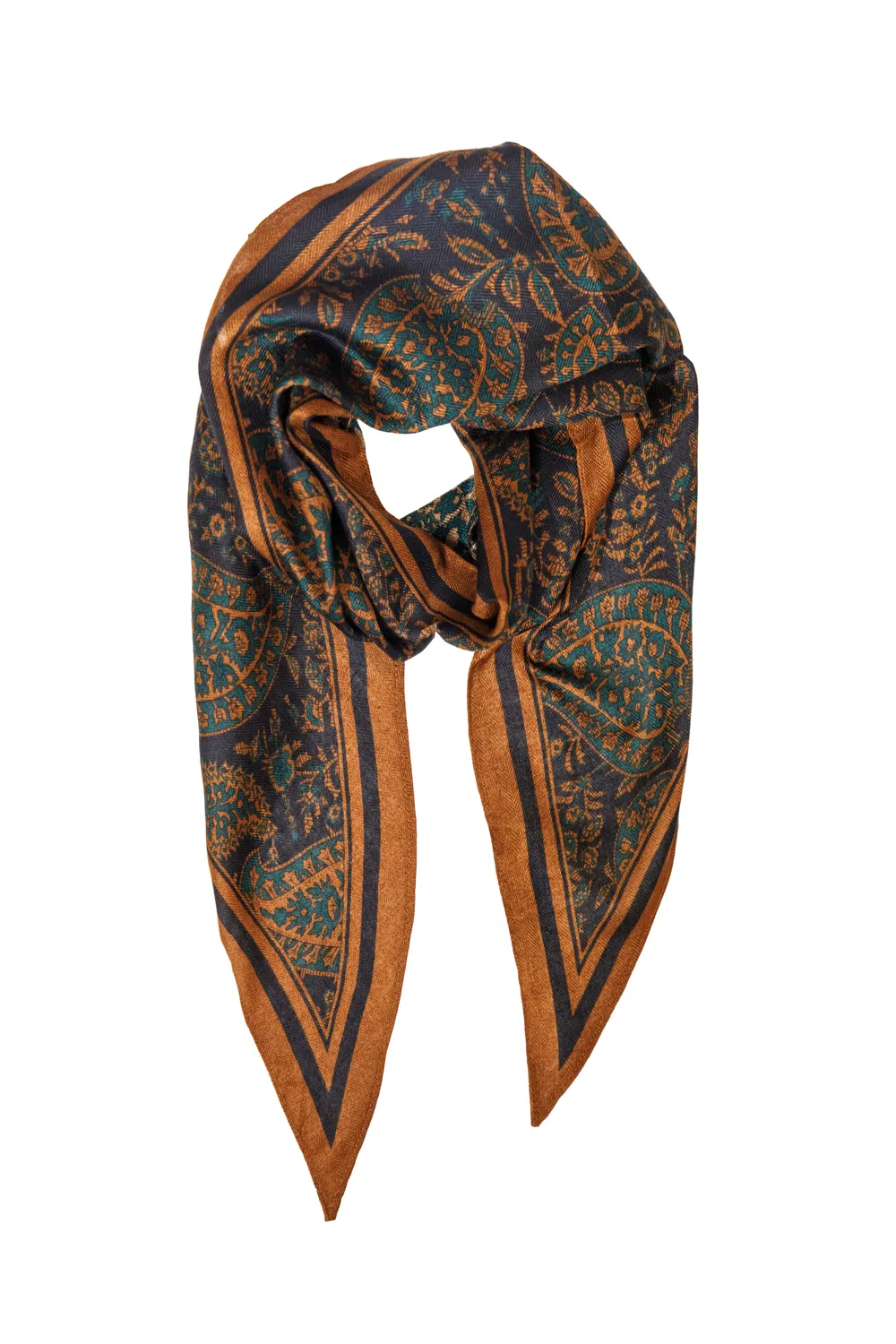 La Petite Etoile Alaya sjaal marine paisley