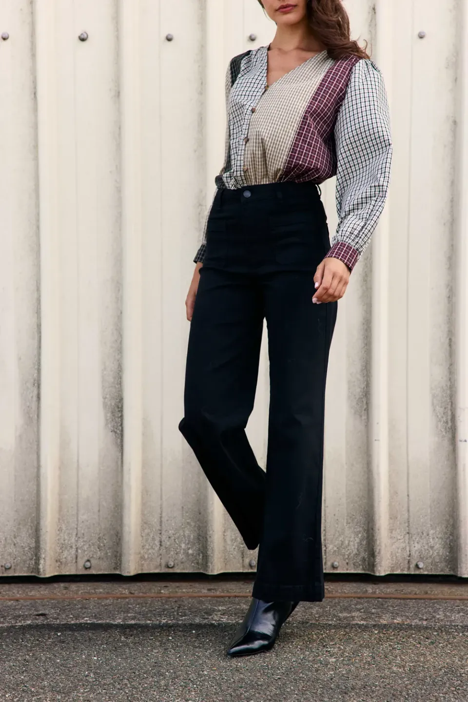 La Petite Etoile Atlanty jeans zwart recht dames