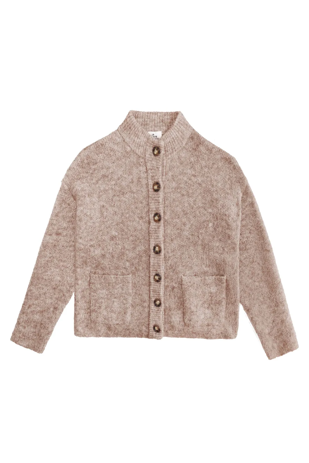 La Petite Etoile Marlin vest taupe gemêleerd ruim