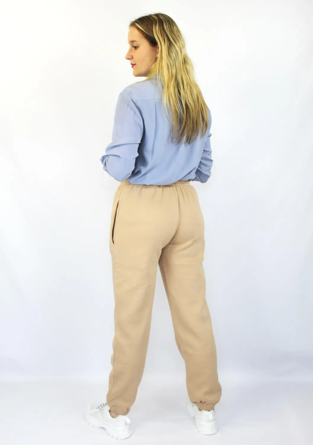 LOVEDRUNKY Winnie jogger beige zacht