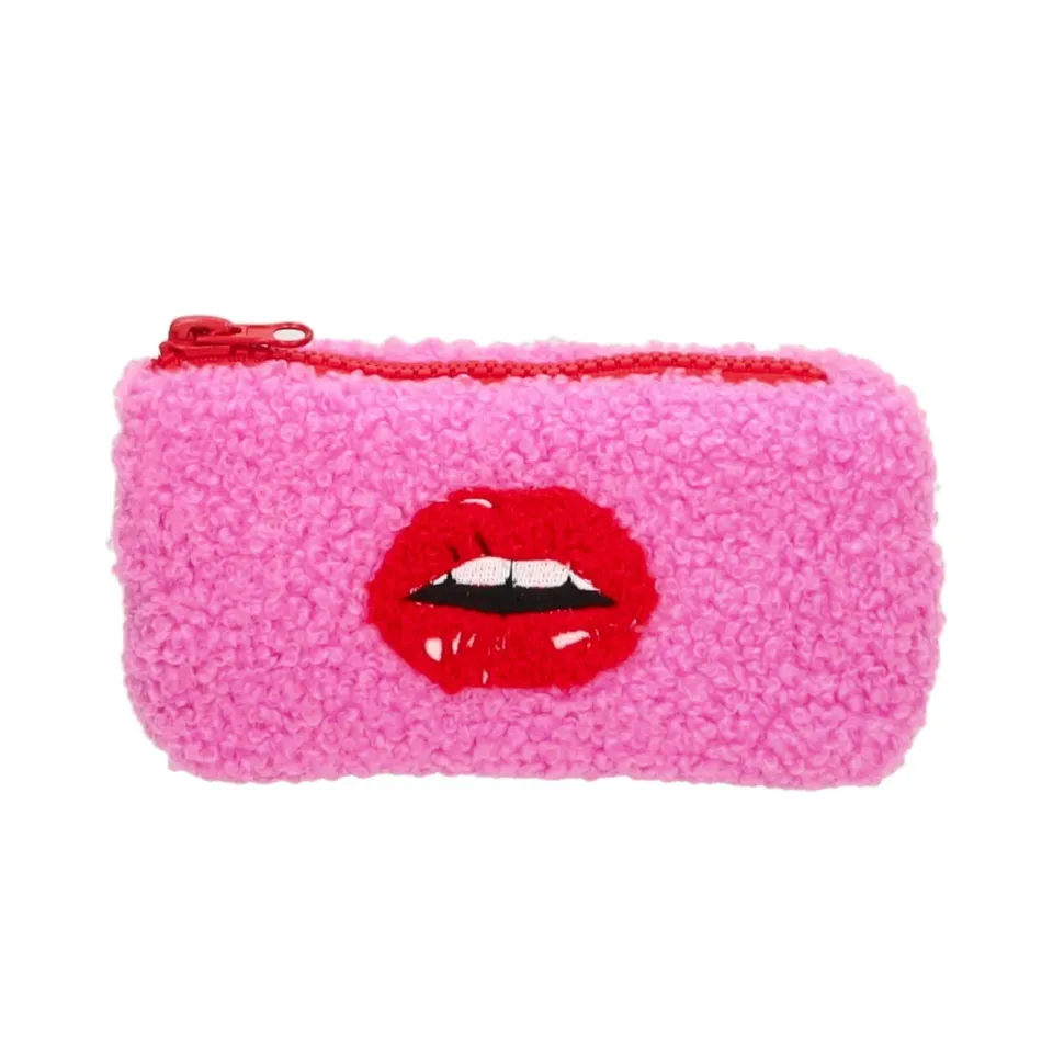 Amiek S Lippen toilettasje roze teddy