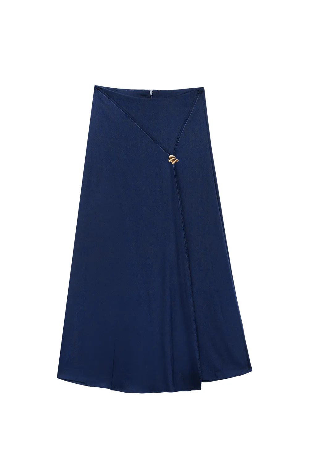 La Petite Etoile Jorie midi rok marine asymmetrisch