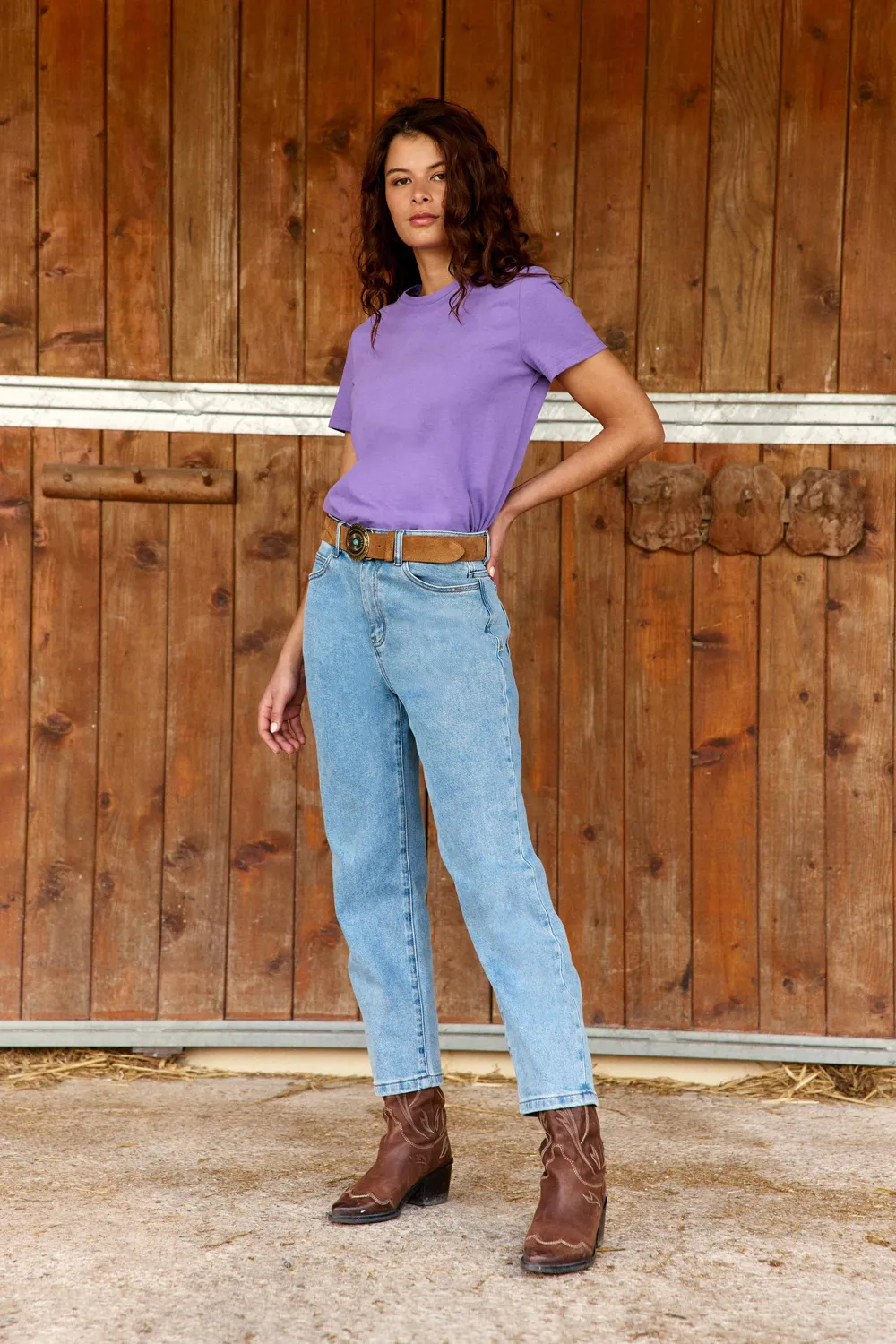 La Petite Etoile Tamala T-shirt violet paars