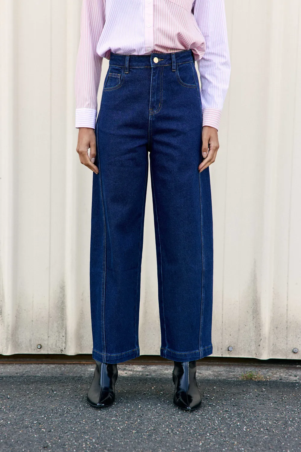 La Petite Etoile Pazya jeans brut barrel fit