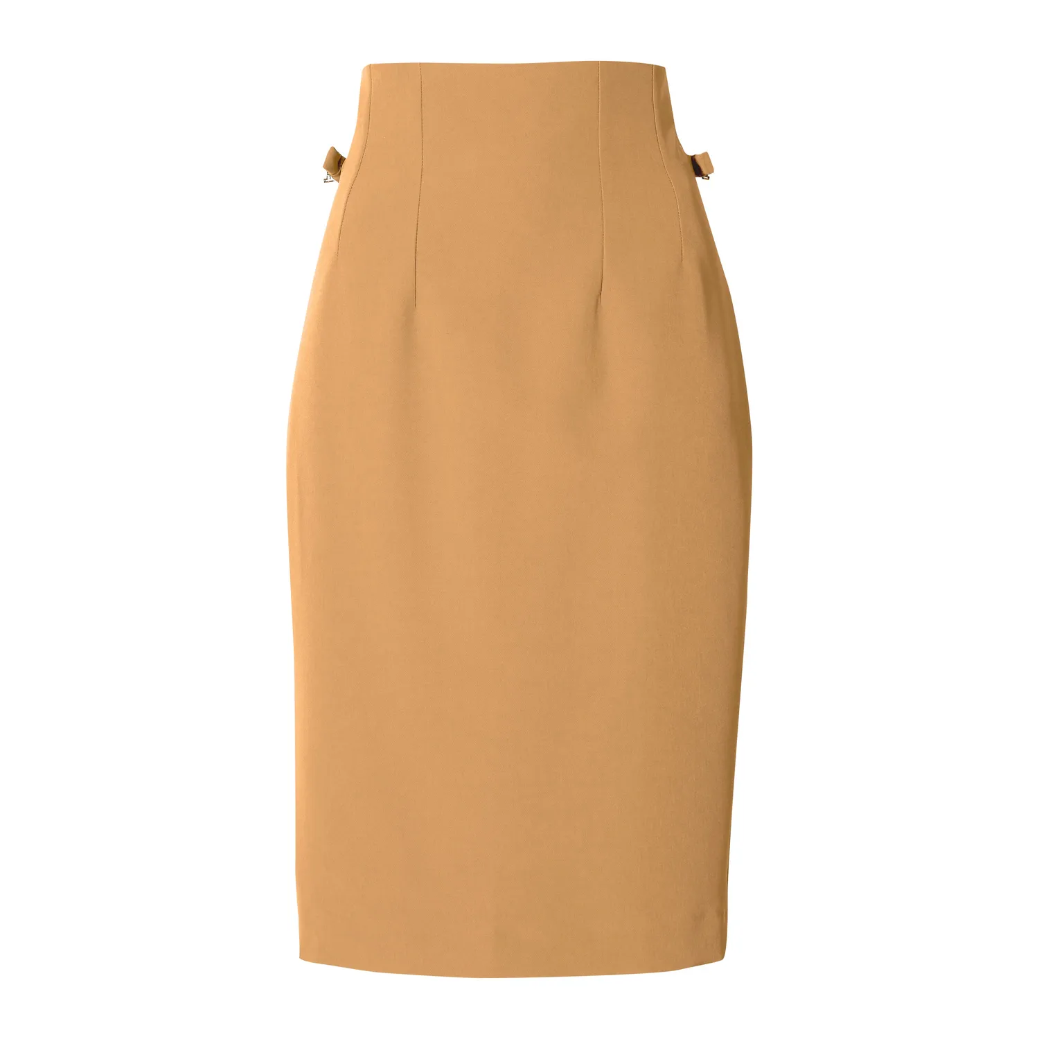 Laboutiek Pencil Skirt kokerrok camel taille