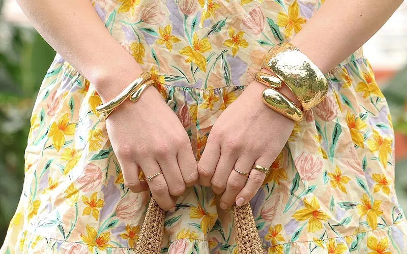I'm Dutch Catootje armband goud one size