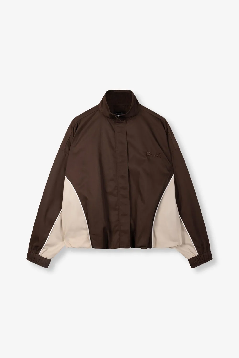 Amiek Annie jacket bruin beige sportjas