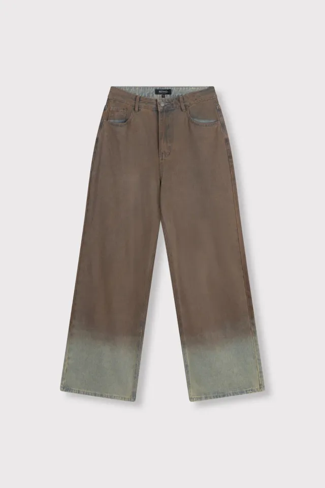 Amiek Payton denim broek dames blauw