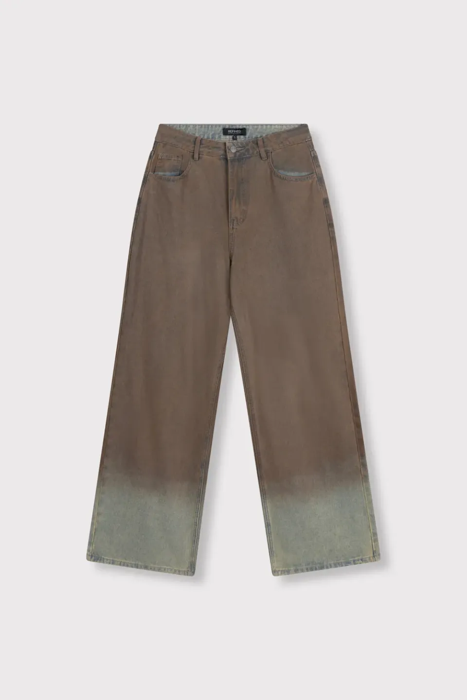Amiek Payton denim broek dames blauw