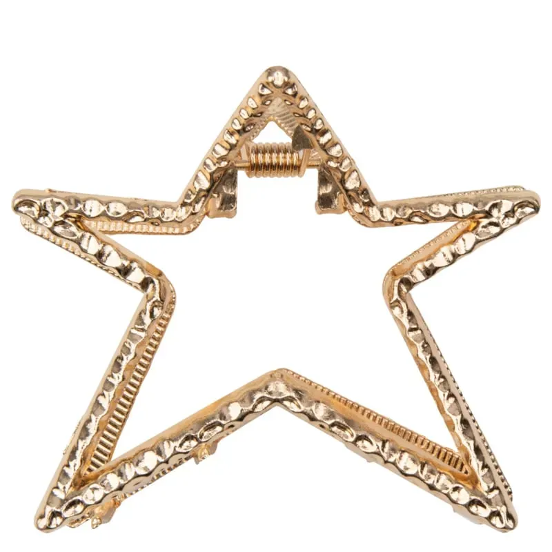 Amiek Star haarclip goud grote ster