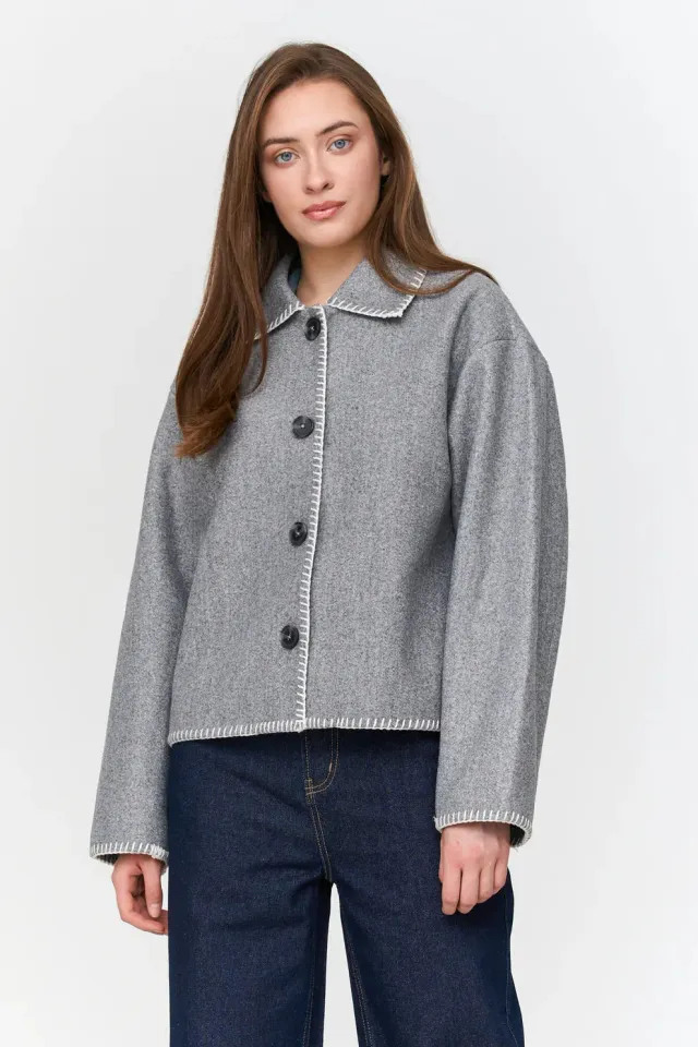 Amiek 24C Jacket grijs jasje 38