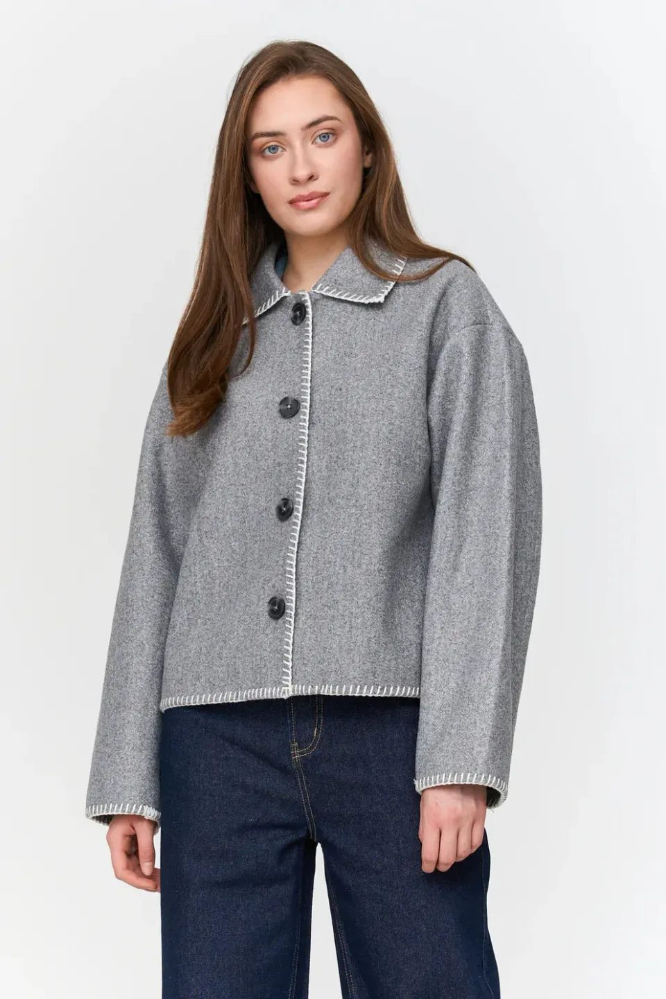 Amiek 24C Jacket grijs jasje 38