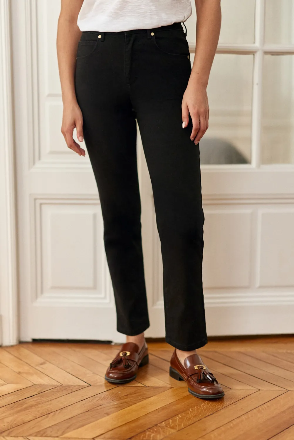 La Petite Etoile Brieg jeans slim zwart