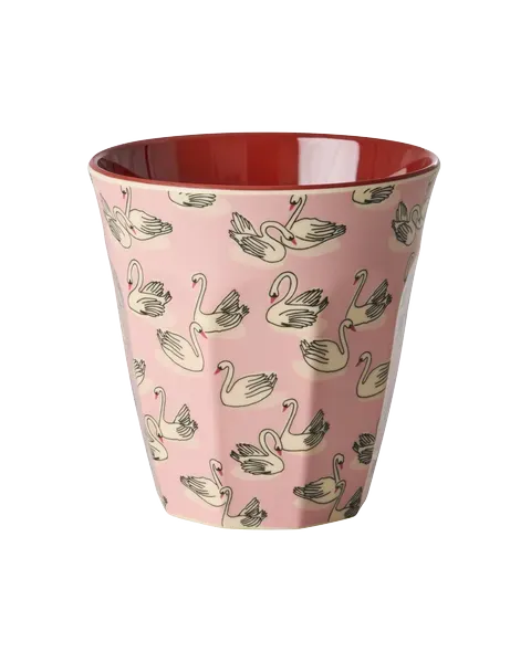 Rice Zwaan in Parijs beker rabarber roze 250 ml