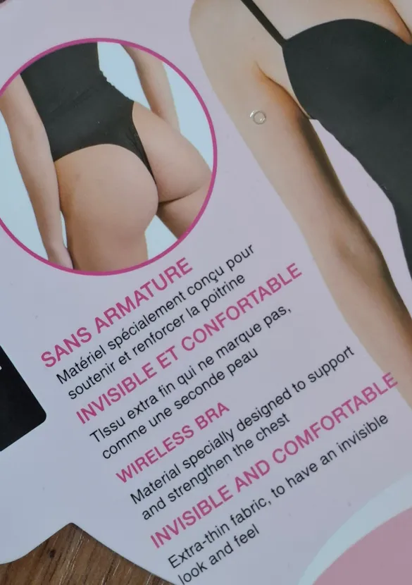LOVEDRUNKY Classy Body Zwart corrigerend met cups