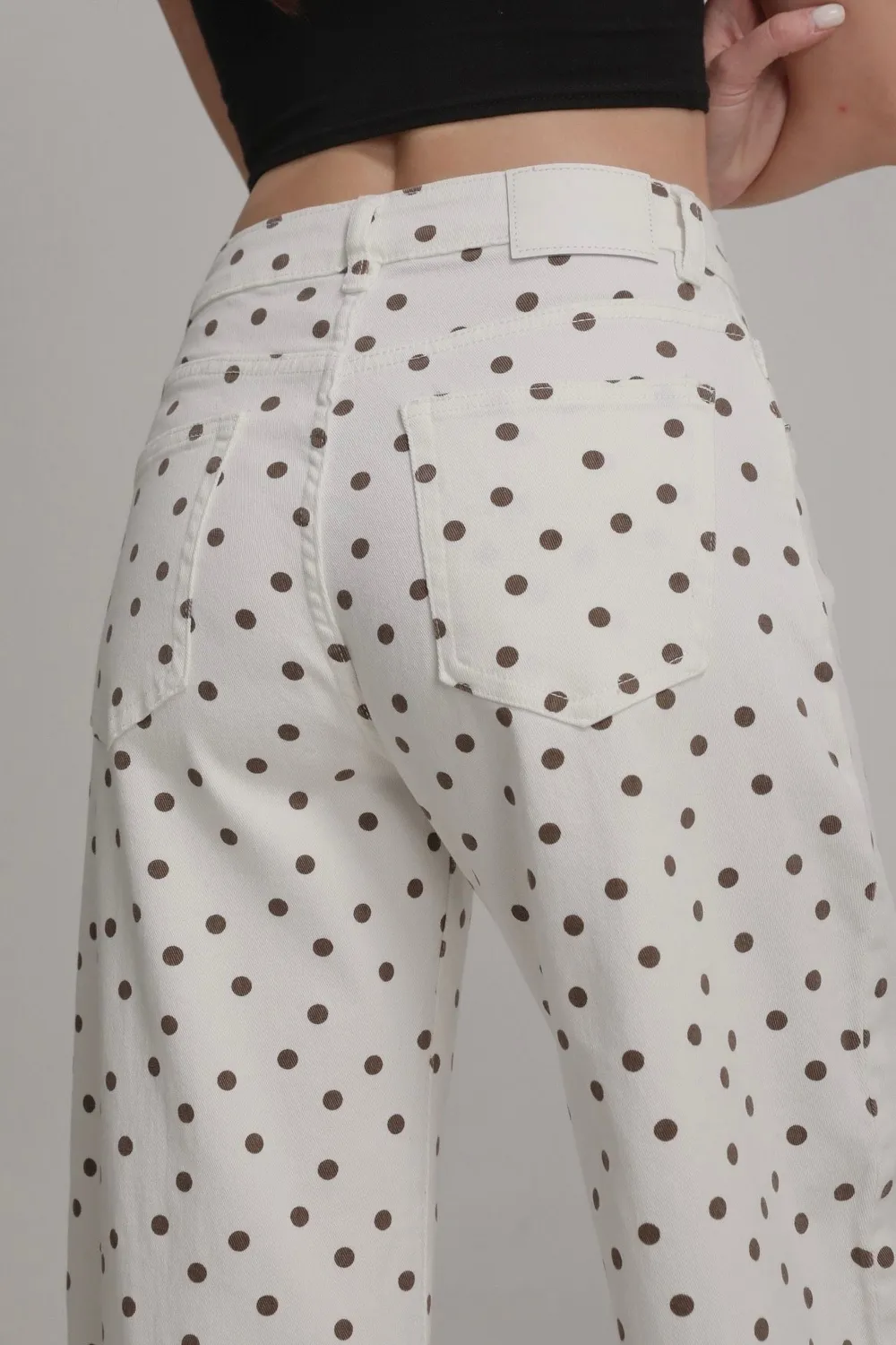 Amiek Yinthe balloon jeans wit stretch