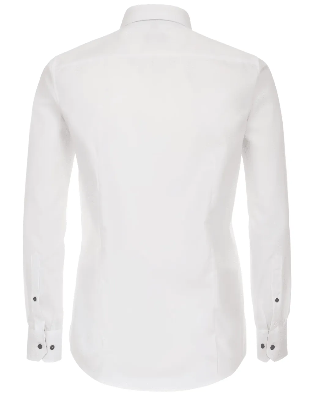 Venti Uni Heren Overhemd Wit Katoen Casual Fit
