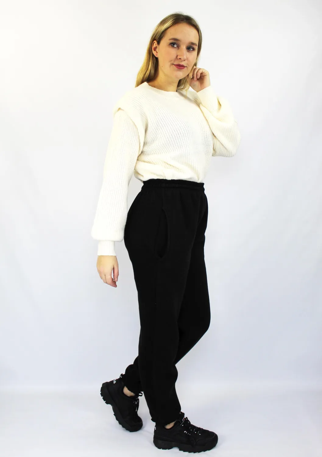 LOVEDRUNKY Jogger Winnie joggingbroek zwart zacht