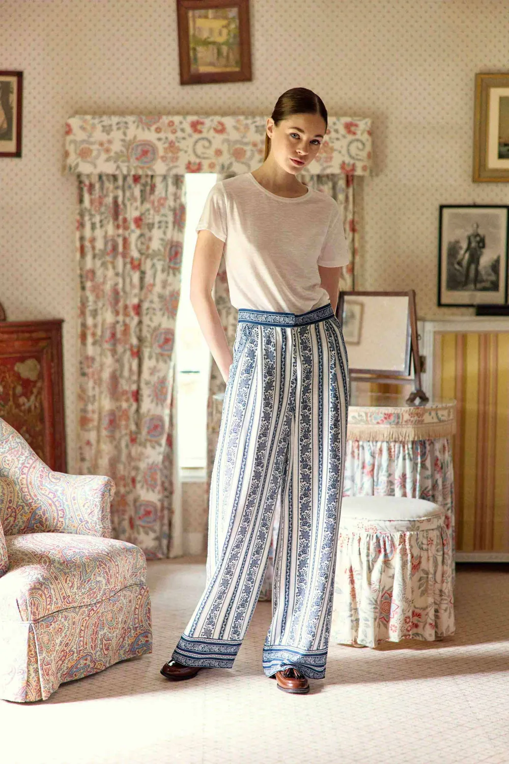 La Petite Etoile Elva T-shirt wit pailletten