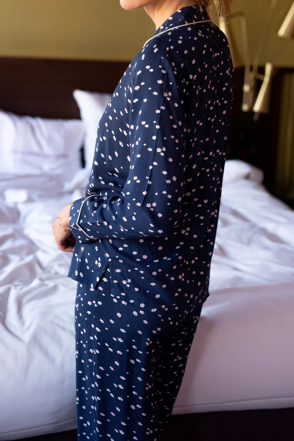 La Petite Etoile Moska pyjama set bloemenprint