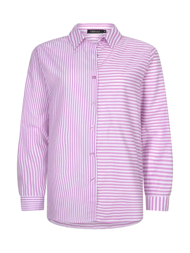 Amiek Kimberly blouse violet luchtig model