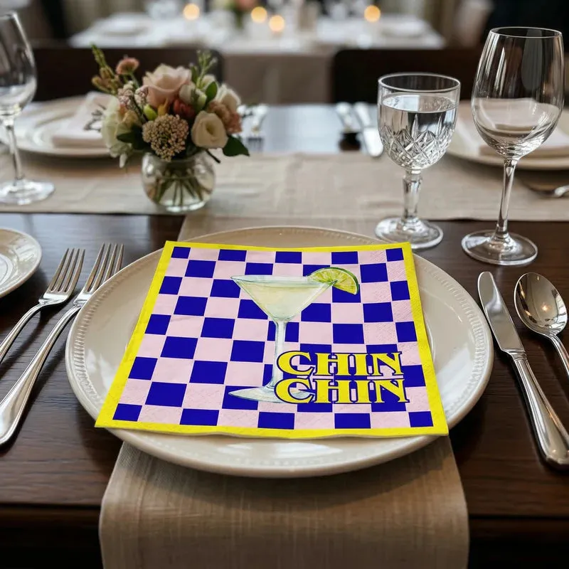 Amiek Chin Chin servetten 33x33 cm 20 stuks