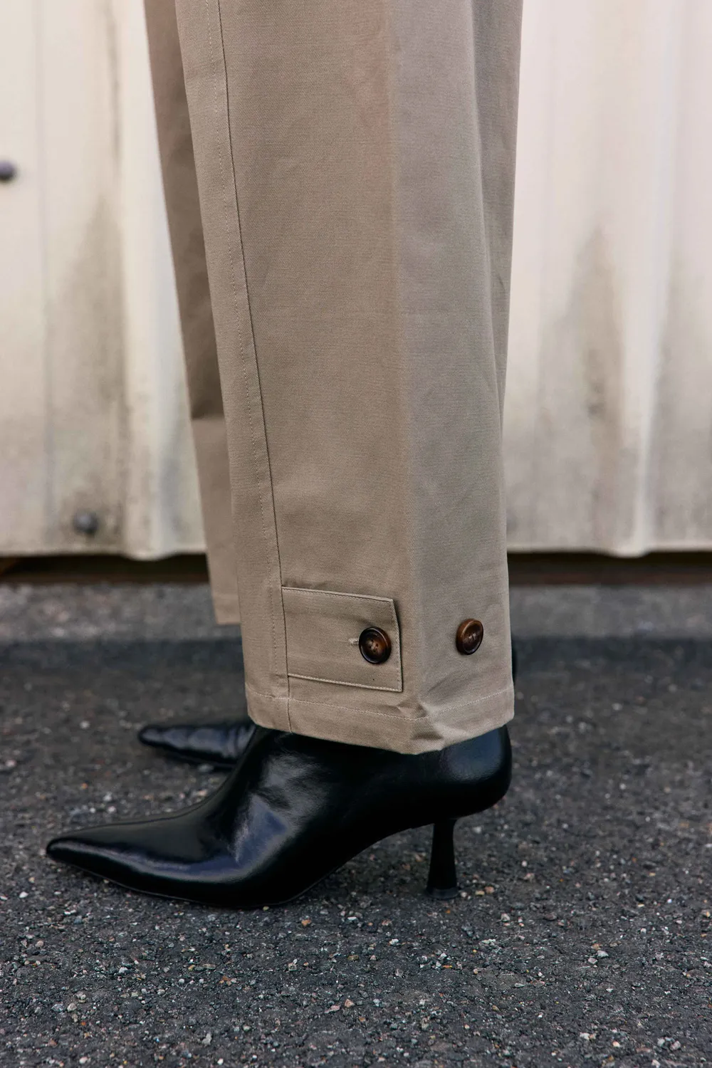 La Petite Etoile Prim broek kaki barrel