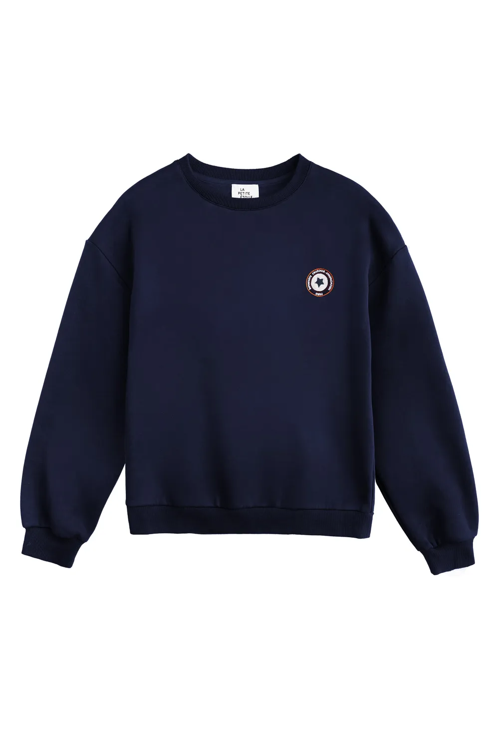 La Petite Etoile Tenky sweater bordeaux geborsteld borduursel