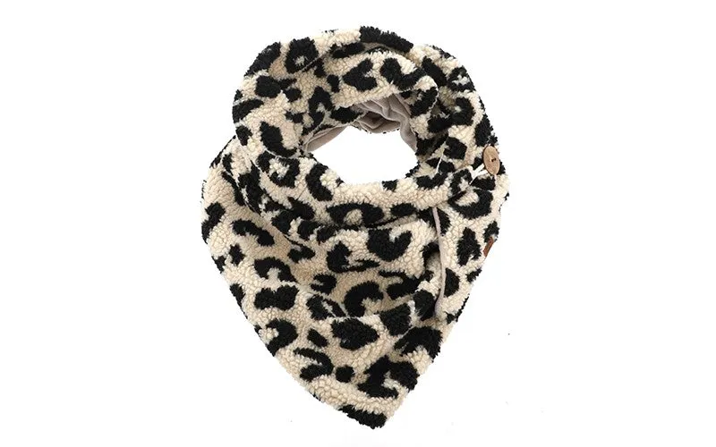 Amiek Furano sjaal black panter teddy