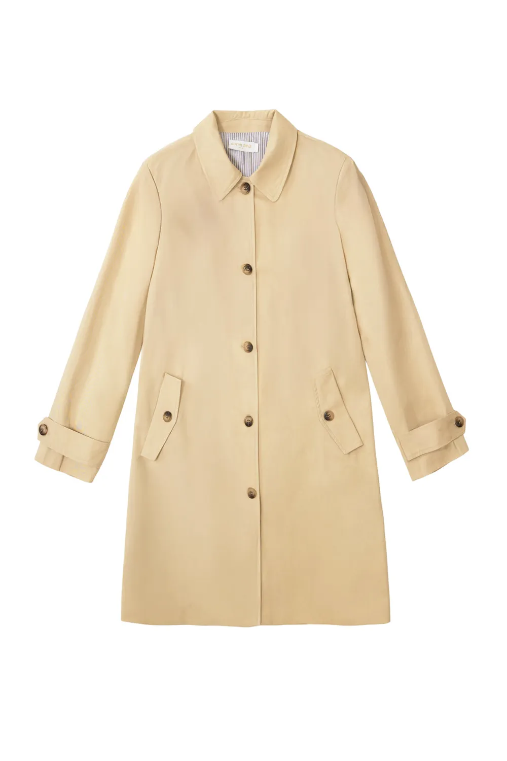 La Petite Etoile Nevin trenchcoat beige midi