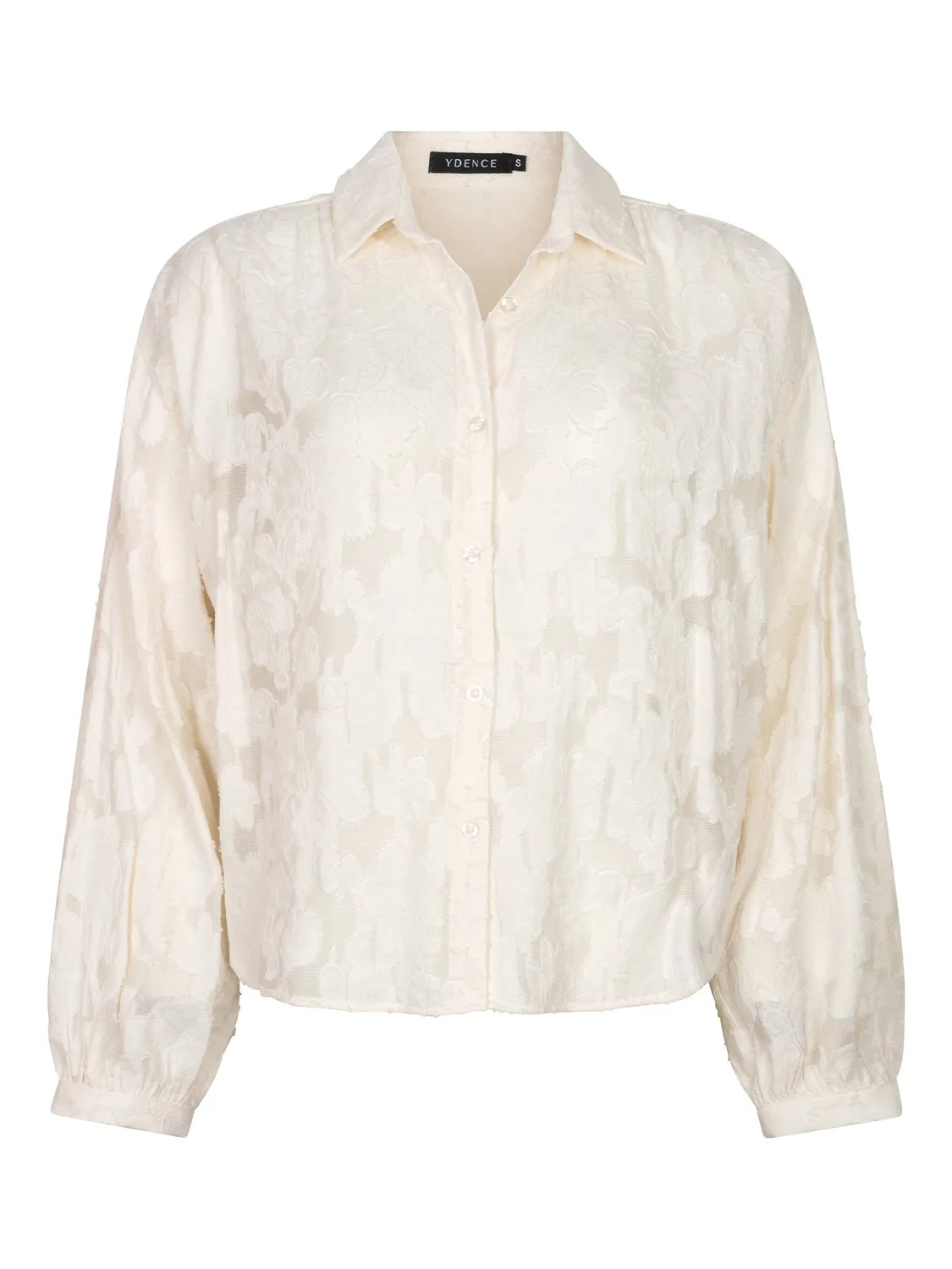 Amiek Winslet Blouse Ecru Bloemen