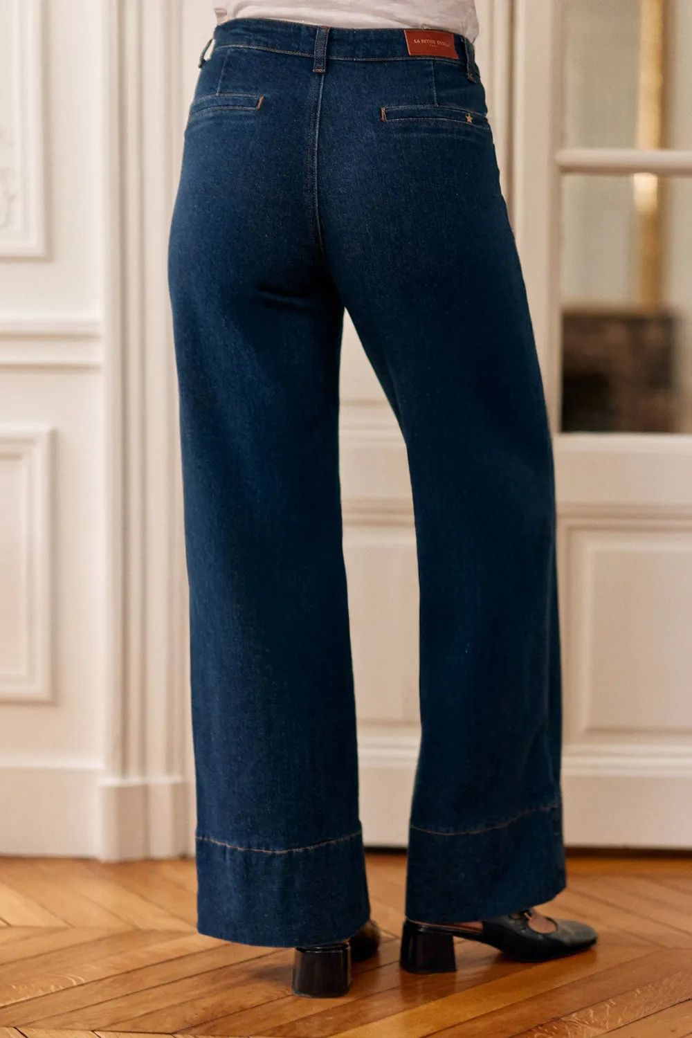La Petite Etoile Paola straight jeans brut