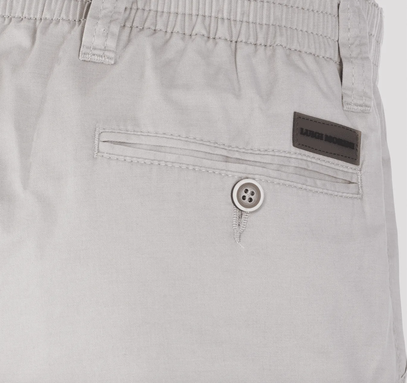 Luigo Morini Amberg heren pantalon katoen lichtbeige