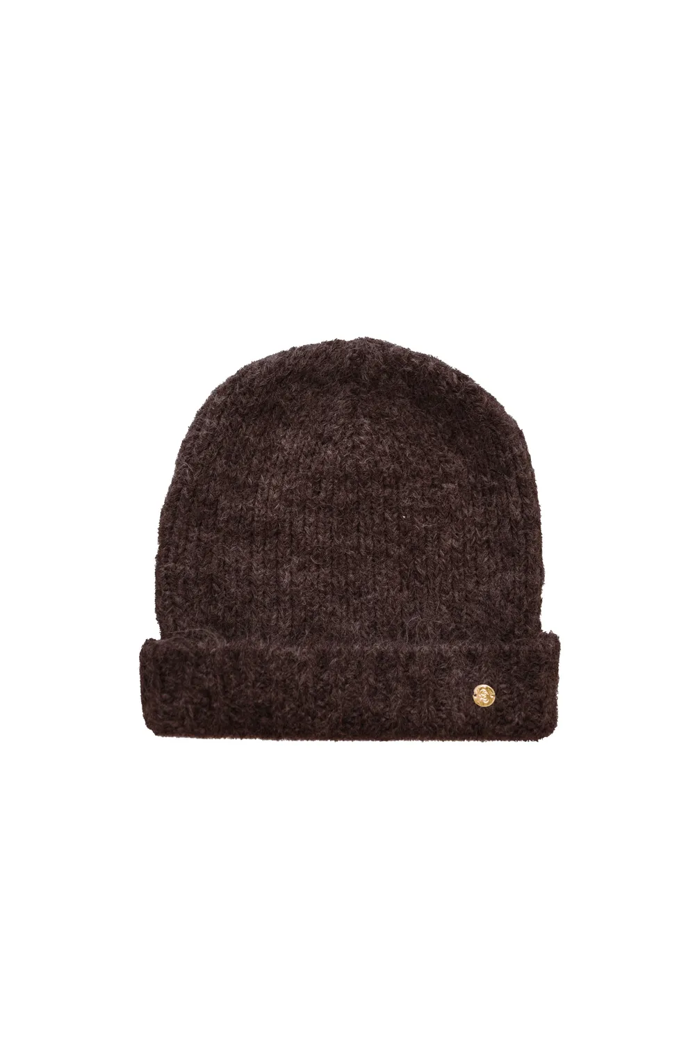 La Petite Etoile Avelia muts bruin gebreid