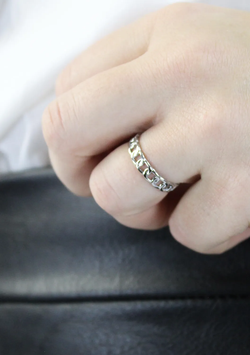LOVEDRUNKY Rena ring zilver – verstelbaar