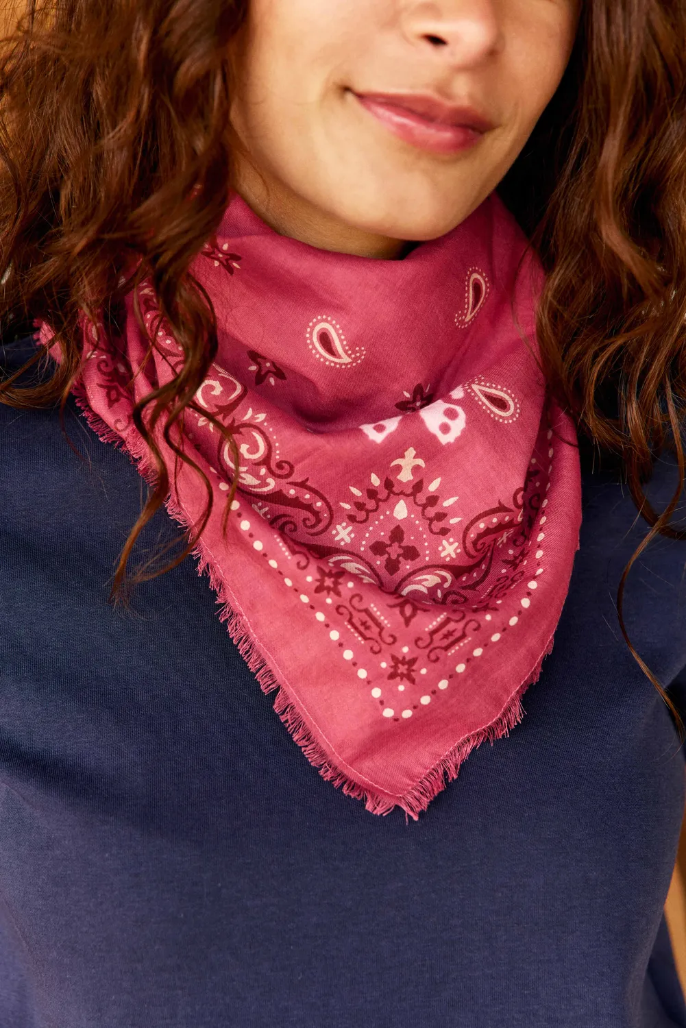 La Petite Etoile Alexia sjaal bandana oudroze