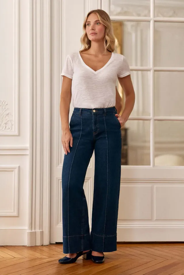 La Petite Etoile Paola straight jeans brut