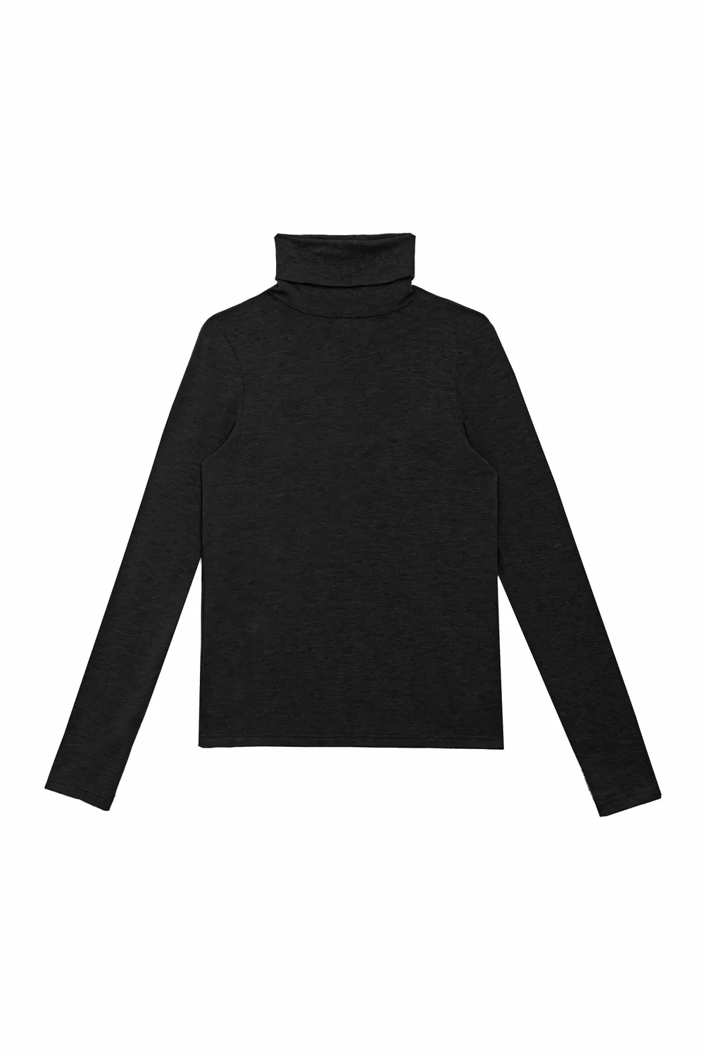 La Petite Etoile Tova shirt col zwart duimgat