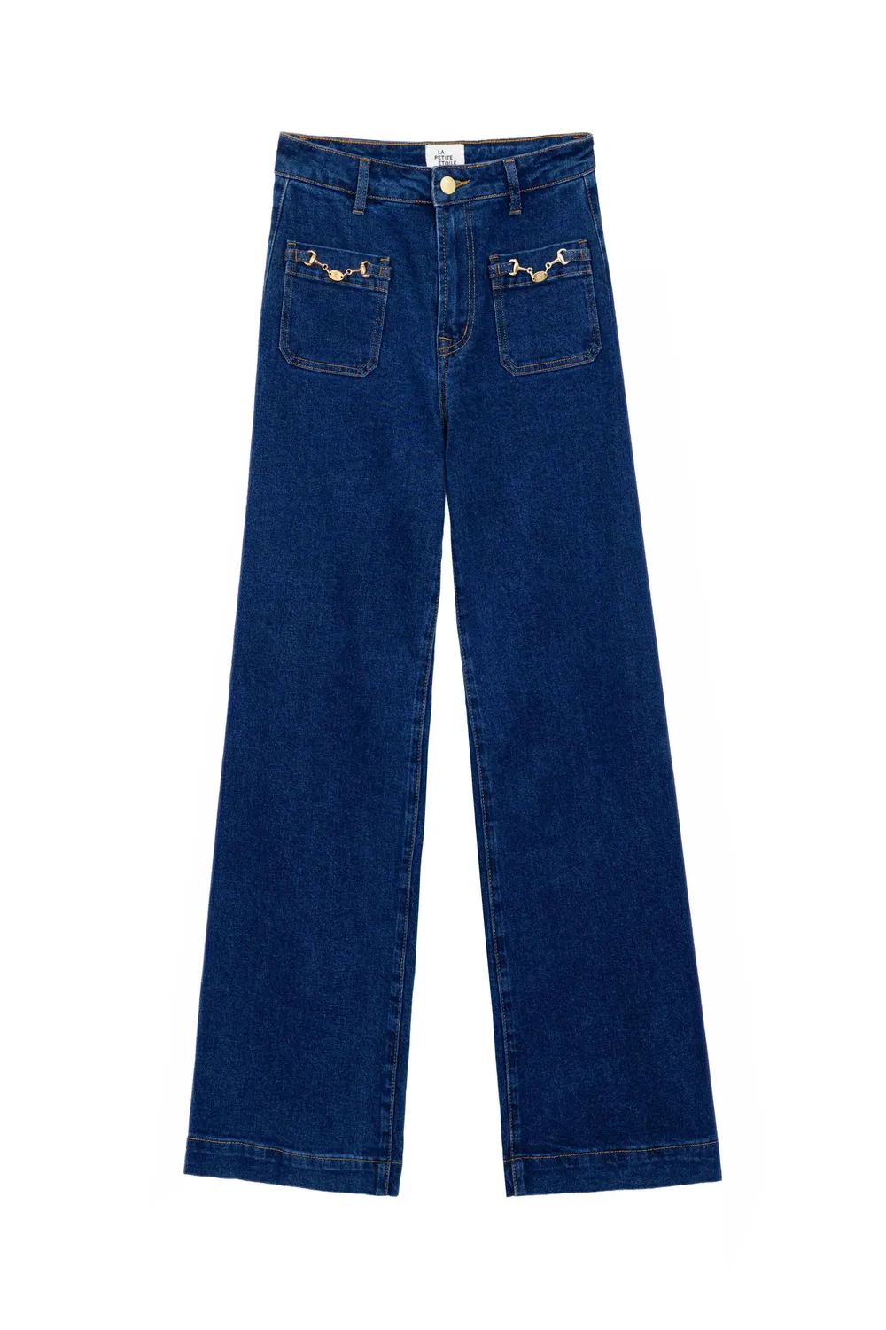 La Petite Etoile Atlantyna jeans wash wide leg