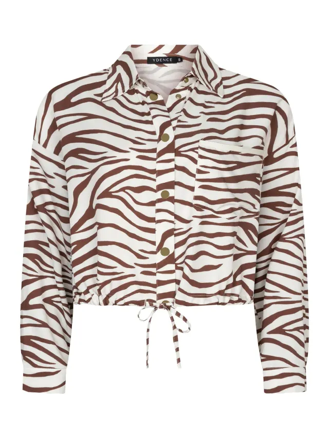 Amiek Blouse Nielie blouse zebra print